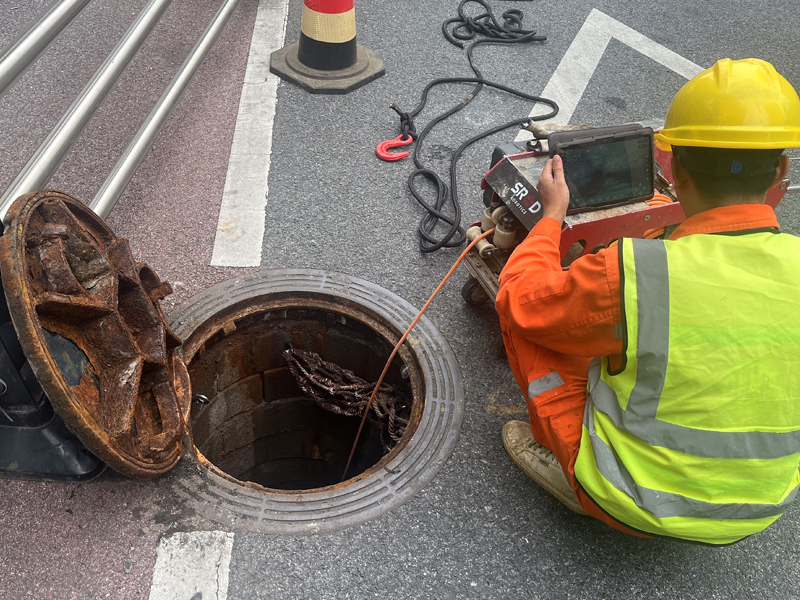 下关市政管道内窥检测