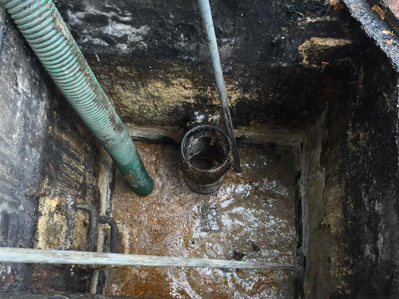 下关隔油池清理